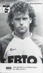 Spelerskaart Bram Rontberg - Cambuur Leeuwarden - 1986-1987, Verzamelen, Sportartikelen en Voetbal, Ophalen of Verzenden, Zo goed als nieuw
