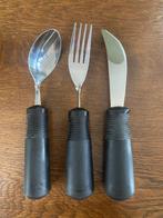 aangepast bestek, Ophalen of Verzenden, Zo goed als nieuw, Rvs of Chroom, Bestekset