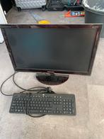 Samsung 24 inch monitor en HP toetsenbord., Computers en Software, Monitoren, Ophalen, 60 Hz of minder, HDMI