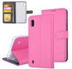 Samsung Galaxy A10 Perfect Bookcase hoesje roze, Nieuw, Hoesje of Tasje, Overige modellen, Verzenden