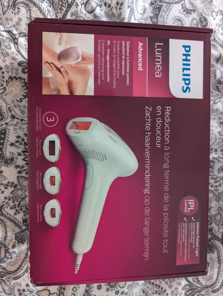 Philips Lumea IPL Ontharingsapparaat, Sieraden, Tassen en Uiterlijk, Uiterlijk | Lichaamsverzorging, Zo goed als nieuw, Ophalen of Verzenden
