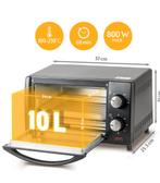 Oven 10 liter nieuw in doos, Witgoed en Apparatuur, Ovens, Ophalen of Verzenden, Nieuw, Minder dan 45 cm