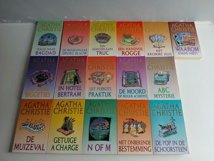 Agatha Christie boeken, Boeken, Thrillers, Zo goed als nieuw, Ophalen of Verzenden