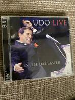 Udo Jurgens : Udo Live Es Lebe Das Laster ( 2 cd set ), Ophalen of Verzenden, Zo goed als nieuw