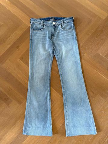 Pinko jeans Model Feliz, flare Lichtblauw, maat medium beschikbaar voor biedingen