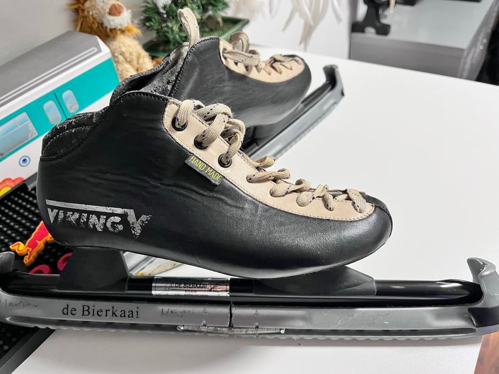 Viking Noren Handgemaakt - Maat 37, Sport en Fitness, Schaatsen, Ophalen of Verzenden, Gebruikt, Noren, Viking