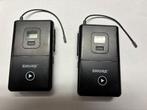 2 x Shure SLX -1  beltpack K3E 606-630MHz, Ophalen of Verzenden, Gebruikt, Overige typen, Draadloos