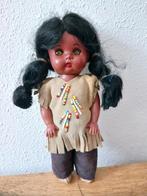 Indianen meisjes pop met prachtig gezicht en grote ogen, Verzamelen, Poppen, Ophalen of Verzenden, Zo goed als nieuw, Pop