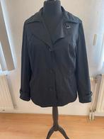 Great Look trenchcoat maat 46 (z.g.a.n.), Kleding | Dames, Grote Maten, Verzenden, Zo goed als nieuw, Zwart, Jas of Mantel