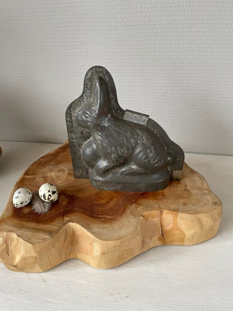 Pasen chocolademal haas, Antiek en Kunst, Ophalen of Verzenden