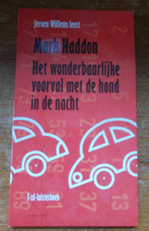 Mark Haddon Wonderbaarlijke voorval met de hond in de Nacht, Boeken, Luisterboeken, Cd, Ophalen of Verzenden