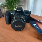 Canon EOS 500 met toebehoren, Audio, Tv en Foto, Fotocamera's Analoog, Ophalen, Gebruikt, Spiegelreflex, Canon