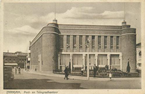 (701-234-021) Zaandam Post en Telegraafkantoor, Verzamelen, Ansichtkaarten | Nederland, Noord-Holland, Verzenden