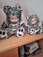 Twee poppen in beren pak stenen hoofd handjes 50 cm en 30 cm, Verzamelen, Beren en Cherished Teddies, Ophalen of Verzenden, Zo goed als nieuw
