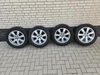 Volvo aluminium velgen 215/55/R16 origineel met winterbanden, Auto diversen, Wieldoppen, Ophalen