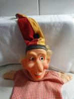 Jan Klaassen oude handpop met haren en bolle ogen, Ophalen of Verzenden