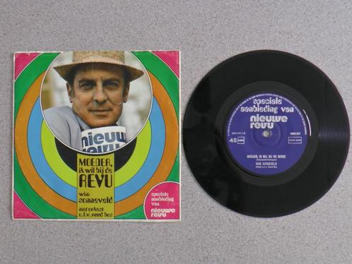 Wim Sonneveld - Moeder ik wil bij de Revue Reclame Single, Cd's en Dvd's, Vinyl Singles, Gebruikt, Single, Pop, 7 inch, Ophalen of Verzenden