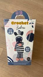 Haakpakket zebraknuffel, Hobby en Vrije tijd, Ophalen, Nieuw, Haken, Patroon of Boek