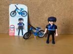 Playmobil 3168 Agent op fiets, Kinderen en Baby's, Speelgoed | Playmobil, Ophalen of Verzenden, Zo goed als nieuw, Complete set