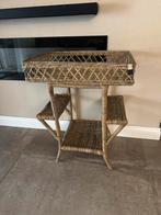 Rivièra Maison Rustic Rattan Servingtray Tafel Sidetable, 50 tot 100 cm, Ophalen of Verzenden, Zo goed als nieuw, 25 tot 50 cm