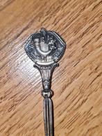 Limburgse Jagers verzilverd theelepeltje, Ophalen of Verzenden, Landmacht, Nederland, Embleem of Badge