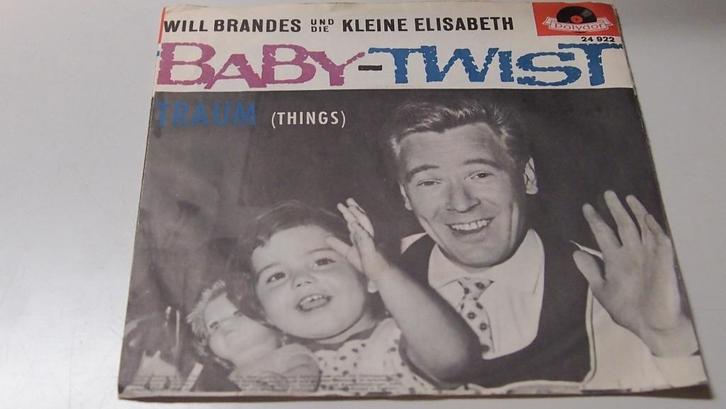 rock n roll piraten single 1961 WILL BRANDES - baby twist, Cd's en Dvd's, Vinyl Singles, Single, Pop, 7 inch, Ophalen