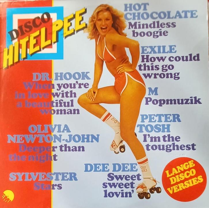 Disco HITELPEE // 1979// lange discoversies //, Cd's en Dvd's, Vinyl | Pop, Gebruikt, 1960 tot 1980, 12 inch, Verzenden