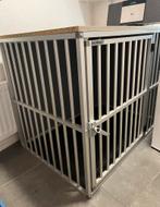 Prachtige stevige aluminium hondenbench Hundos, Dieren en Toebehoren, Hondenbenches, Ophalen, Zo goed als nieuw