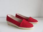 Italiaanse rode espadrilles maat 38 Artistico Fiorentino, Ophalen of Verzenden, Zo goed als nieuw, Espadrilles of Moccasins, Artistico Fiorentino