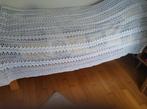 Vintage Gehaakt Sprei, Ophalen, Gebruikt, Tweepersoons, Wit