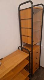 Retro servieskast met bijhorende open plankenkast, Antiek en Kunst, Antiek | Meubels | Kasten, Ophalen
