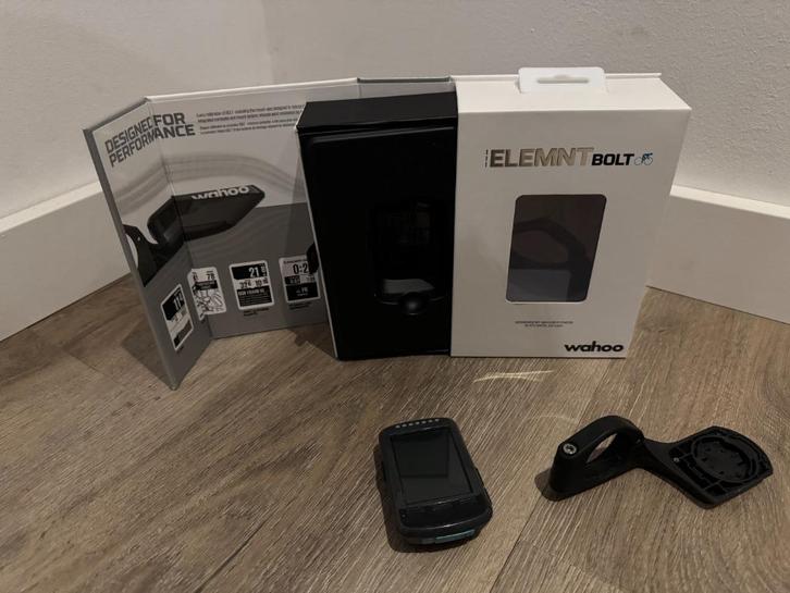 Wahoo Elemnt Bolt v1, Fietsen en Brommers, Fietsaccessoires | Fietscomputers, Zo goed als nieuw, Ophalen