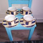 Kop en schotels Flirt Decor High Life by R&B 4 stuks, Huis en Inrichting, Keuken | Servies, Ophalen, Gebruikt, Overige stijlen