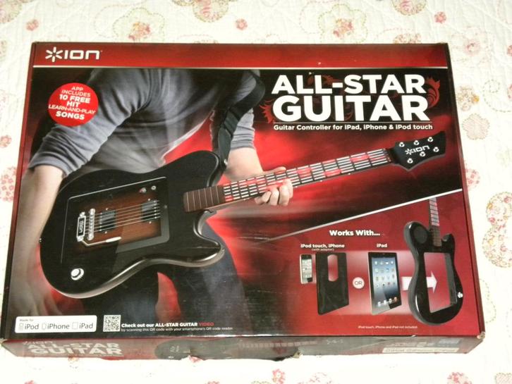 ION ALL STAR GUITAR, Kinderen en Baby's, Speelgoed | Educatief en Creatief, Zo goed als nieuw, Knutselen, Bouwen, Elektronica