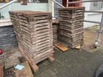 Gratis grijs/roze tegels, 50x50, ruim 60 stuks, Tuin en Terras, Ophalen, Gebruikt, 10 m² of meer, Beton