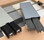 Dozen met lades voor dia’s, Ophalen, Gebruikt