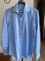 Van Gils. Tailored fit. Maat S. Overhemd., Blauw, Halswijdte 38 (S) of kleiner, Zo goed als nieuw, Van Gils