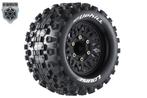 Louise RC MT-UPHILL 1/10 Monster Truck Banden op Zwarte Velg, Ophalen of Verzenden, Nieuw