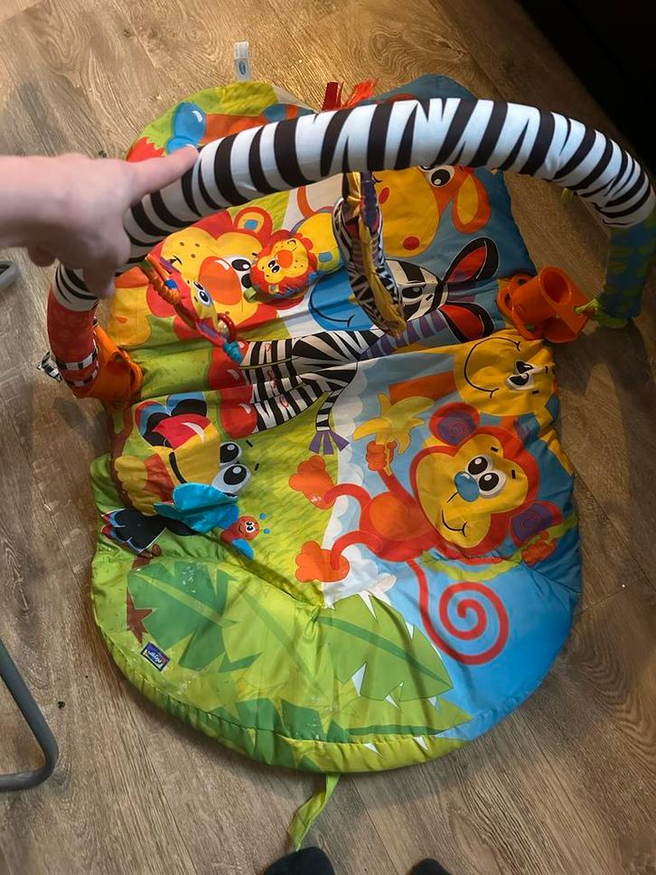 Leuke Babygym met Dierenmotieven, Kinderen en Baby's, Speelgoed | Babyspeelgoed, Zo goed als nieuw, Babygym, Met licht, Ophalen