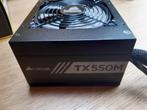 Corsair TX550M 550W, Computers en Software, Interne voedingen, Ophalen of Verzenden, Zo goed als nieuw