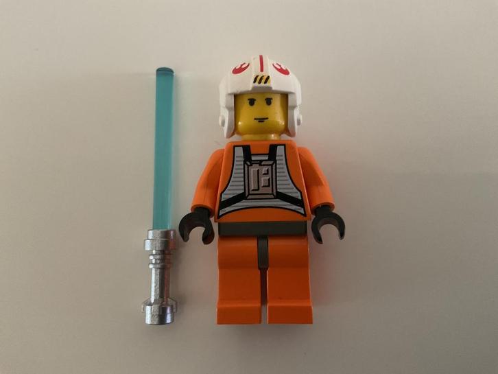 LEGO Star Wars - minifiguur - sw0019 - Luke Skywalker Pilot, Kinderen en Baby's, Speelgoed | Duplo en Lego, Zo goed als nieuw