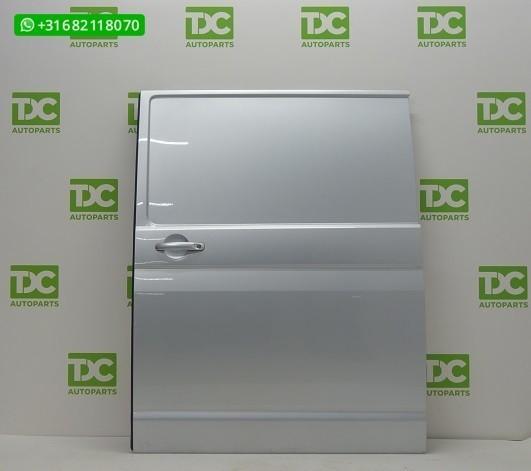 VW Transporter T6 ('15-'20) Schuifdeur links zilvergrijs, Auto-onderdelen, Carrosserie en Plaatwerk, Deur, Volkswagen, Links, Gebruikt