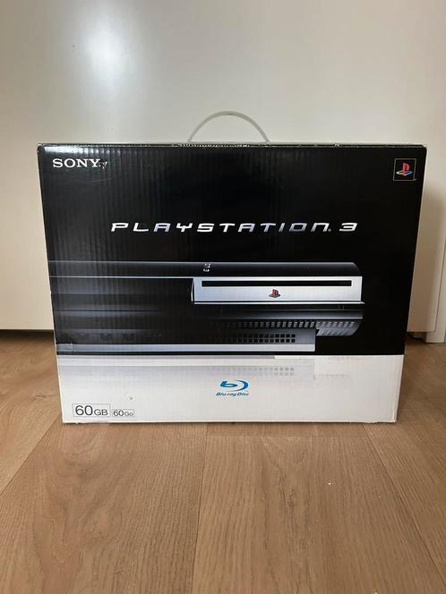 Playstation 3 60gb 1e model + extra’s, Spelcomputers en Games, Spelcomputers | Sony PlayStation 3, Zo goed als nieuw, Phat, 60 GB