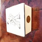 Delfts porselein doosje met Piierrot, Antiek en Kunst, Antiek | Porselein, Ophalen of Verzenden