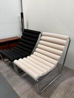 Vintage Bauhaus Boudins Lounge Chair, Michel Boyer 70s, Ophalen, Gebruikt, ., .