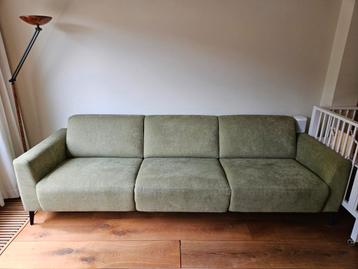 Groene bank 3.5 zits