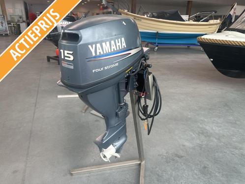 Yamaha F15AE, Watersport en Boten, Buiten- en Binnenboordmotoren, Gebruikt, Benzine