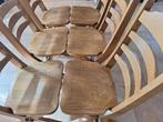 Eiken stoelen, Huis en Inrichting, Stoelen, Ophalen, Gebruikt, Bruin, Landelijk