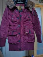 Dames winterjas maat M/L 38/40 donker roze merk Khujo, Ophalen of Verzenden, Gedragen, Maat 38/40 (M), Roze