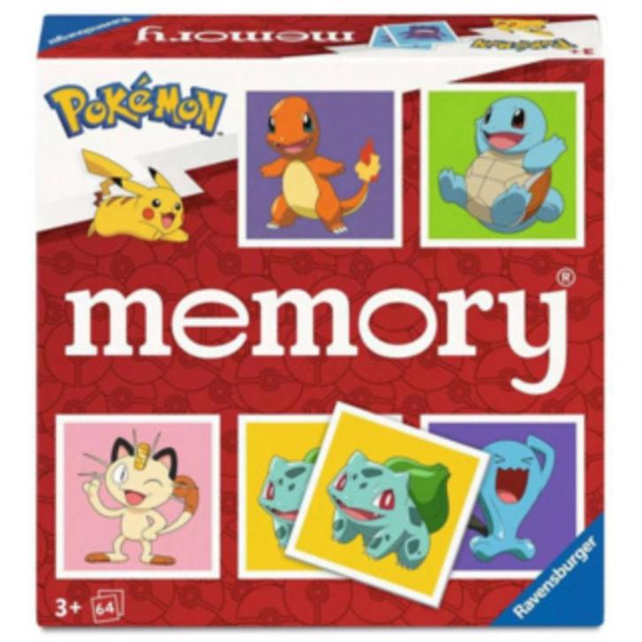 Ravensburger: Pokémon Memory, Hobby en Vrije tijd, Gezelschapsspellen | Overige, Nieuw, Ophalen of Verzenden